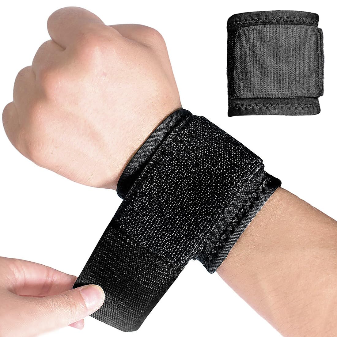 2 Pack Wrist Brace Wrist Straps for Carpal Tunnel for women and men Wrist Support Brace for Weightlifting
