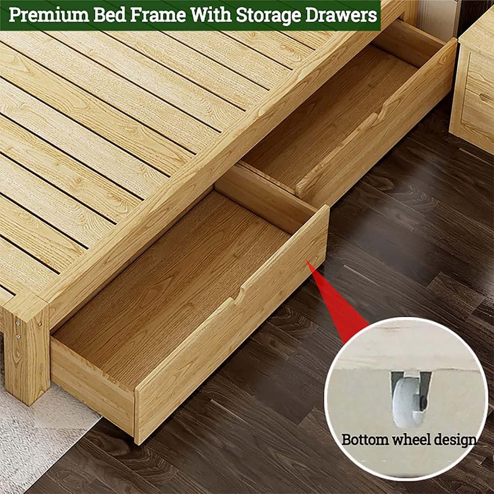 Amazon.com: Japanese Bed Frame Full, Japanese Style Bed Frame