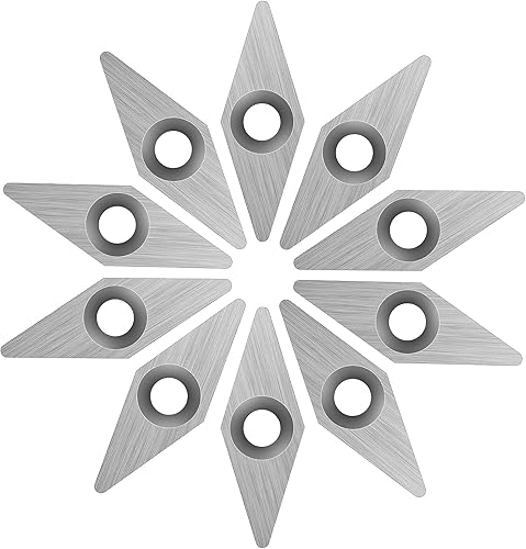 Miniatura 8 de Juego de 8 piezas de cortadores de carburo de tungsteno para herramientas de torneado de torno de madera