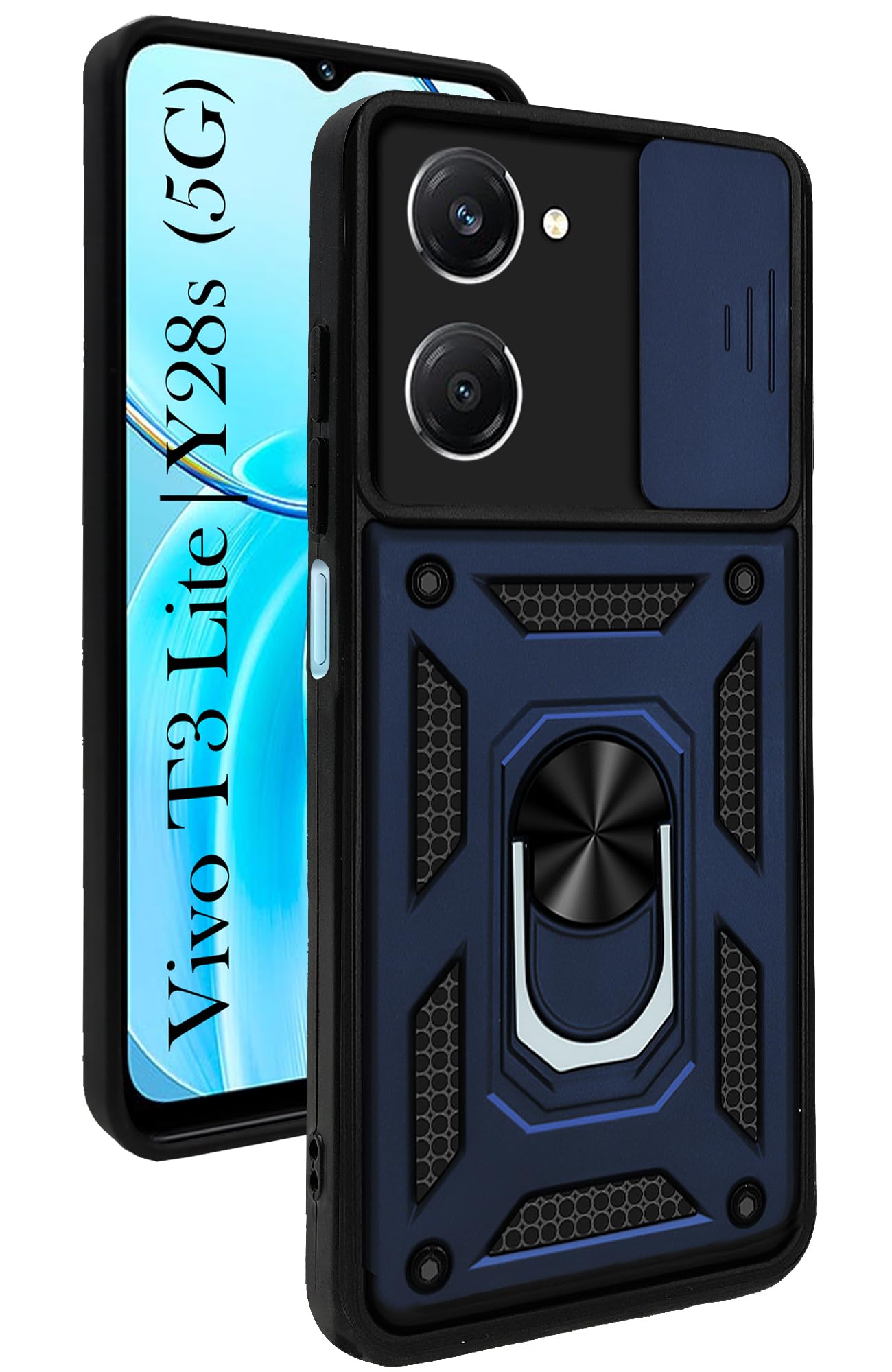 Jkobi Back Cover Case for Vivo T3 Lite 5G | Vivo Y28s 5G (Hybrid Dual Armor Polycarbonate) (B0DDHGGJPW) Amazon Price History, Amazon Price Tracker