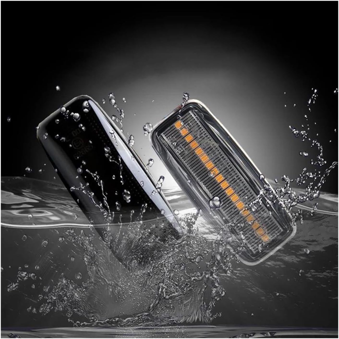 サイドマーカー に適合する ムラーノ 2006-2011 ダイナミック LED サイドマーカー ウィンカー インジケーターライト(C