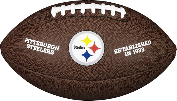 Pittsburgh Steelers - Wilson NFL Team Logo Composite Football