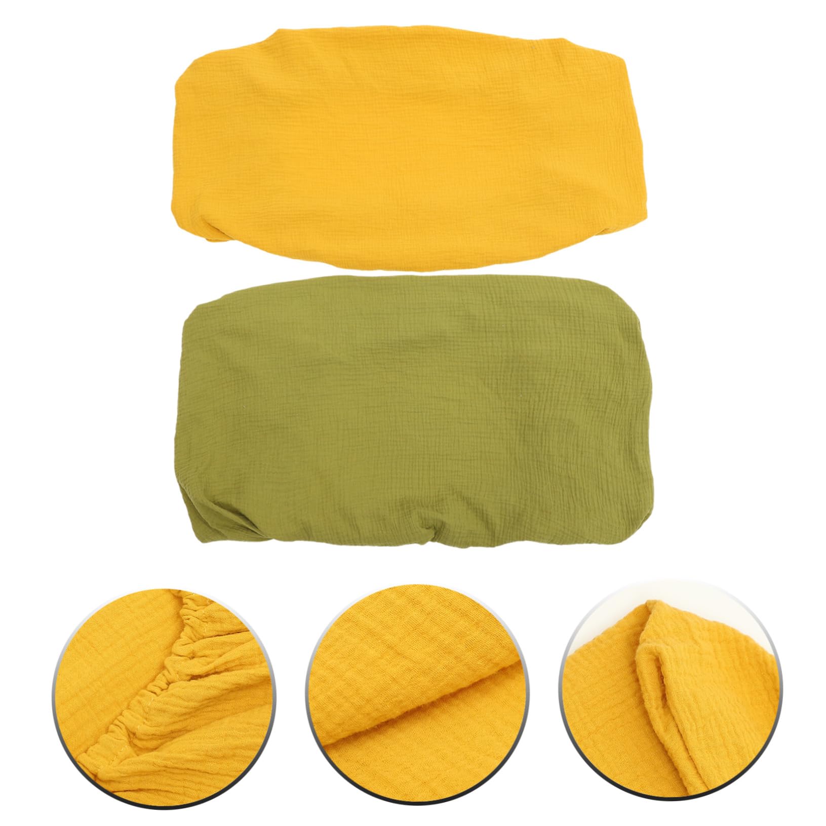 Fundas Práctico para Cambiador de Lavables 2 de Algodón Ñiño Transpirables Diseño y Niño y Niña Recién Nacido