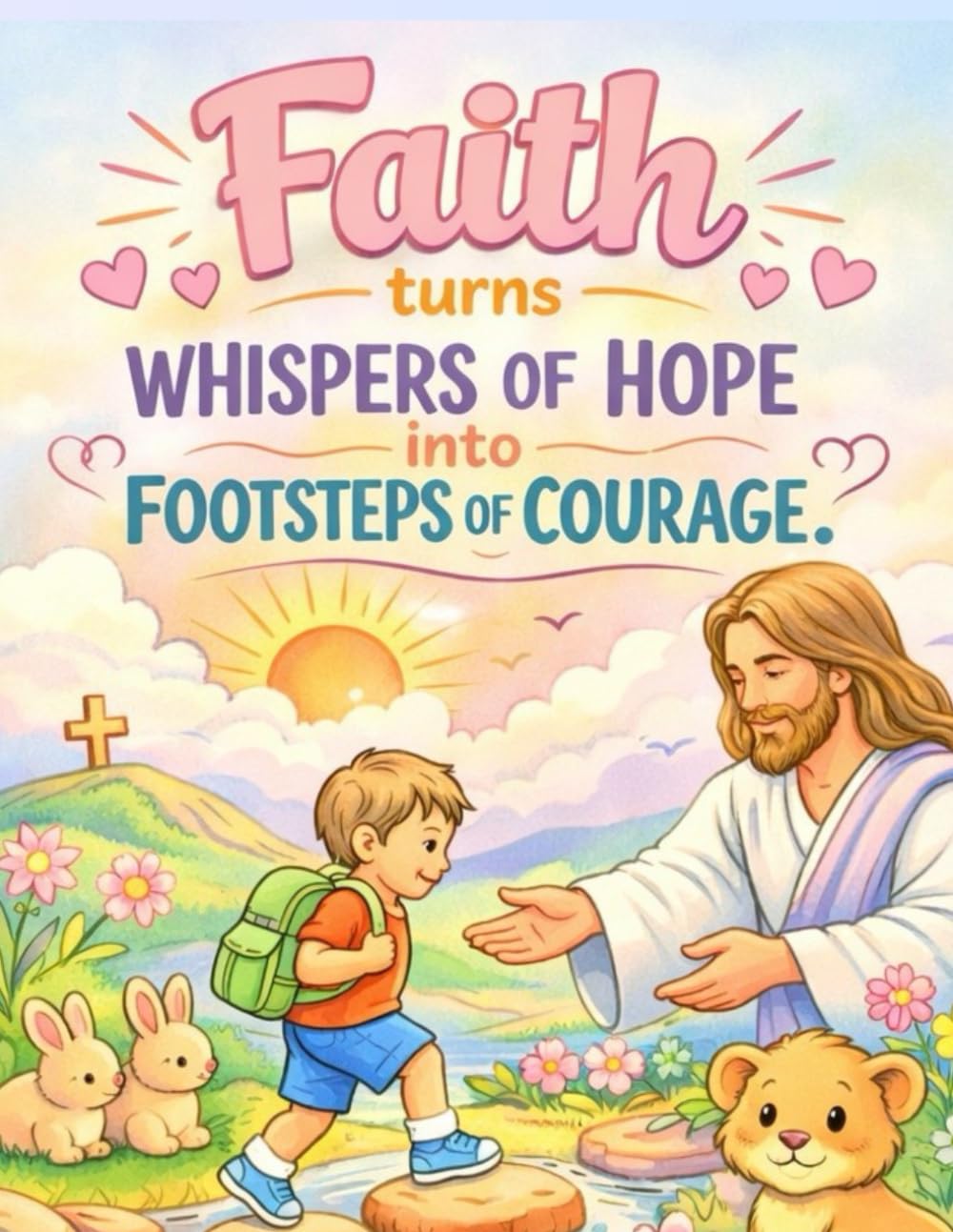 Faith turns whispers of Hope into footsteps of Courage: 2nd