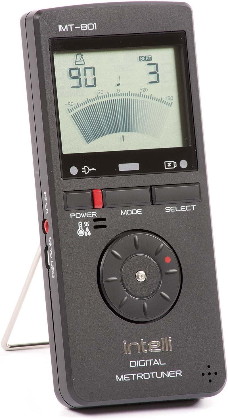 Intelli IMT-801 Metronome & Tuner Combination with Thermometer and Hygrometer