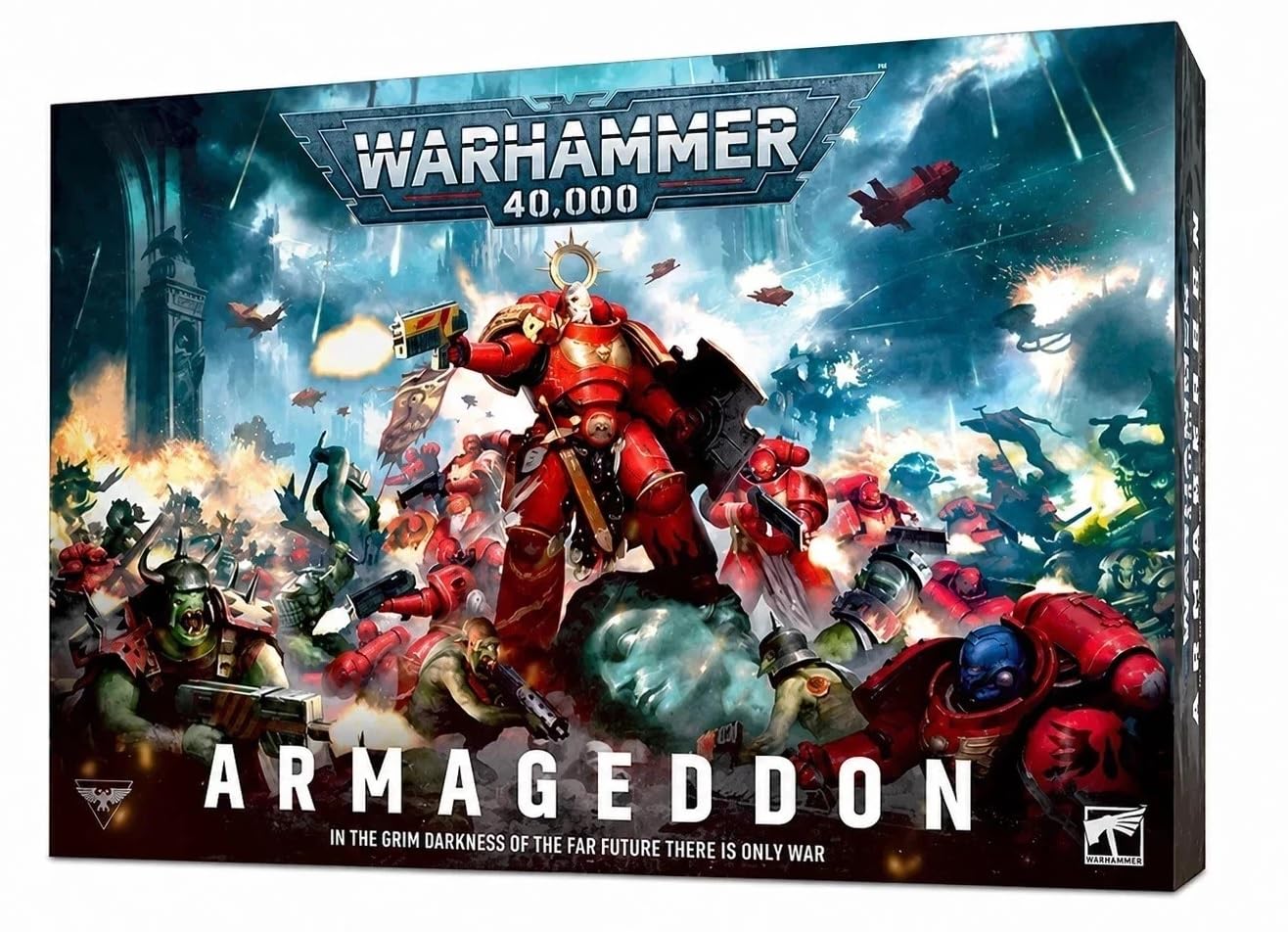 Warhammer 40,000 アルマゲドン Amazon.com: Warhammer 40K Armageddon 11th Edition Launch Box Set