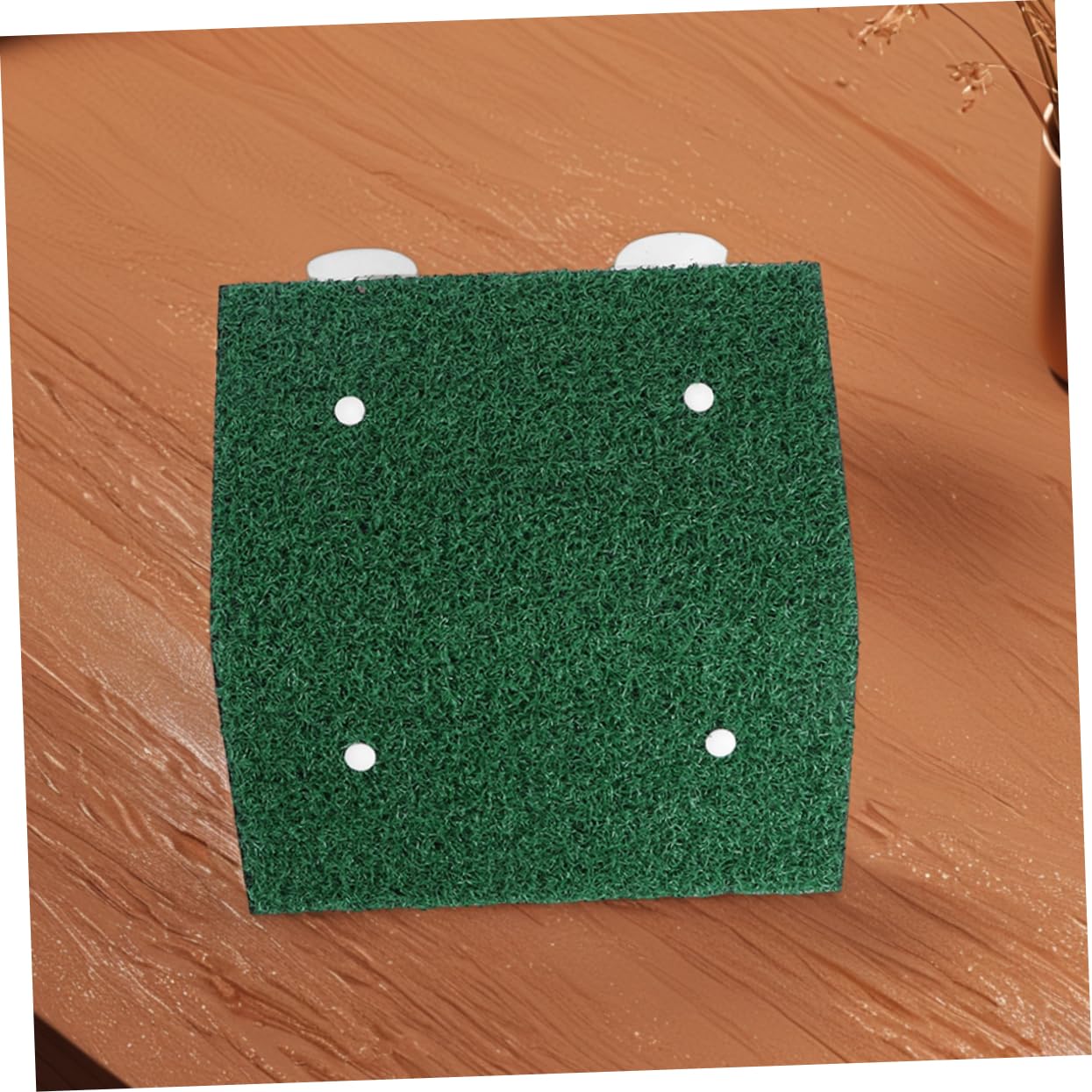 WOONEKY Plataforma de PP Verde para Tortugas de Agua para Tomar el Sol 2 Piezas con Diseño Multifuncional para Decoración de Terrarios y Acuarios