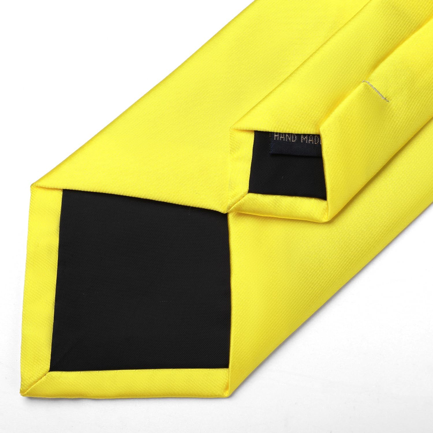 Ties for Men Formal Ties with Pocket Square Set Classic Solid Color Mens Tie Handkerchiefs Satin Silk Neckties in Box - Image 7