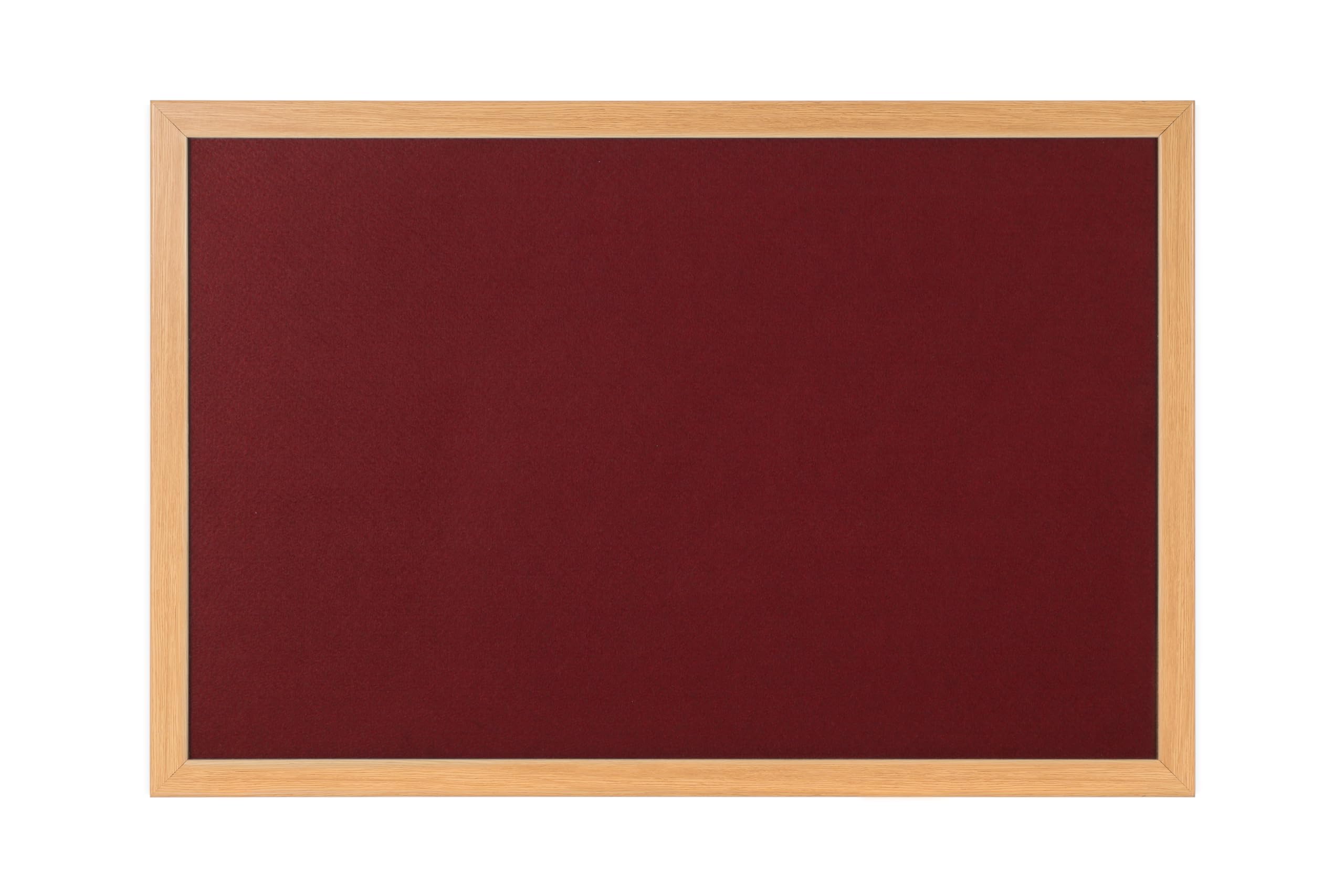 Bi-Office Burgundy Earth Felt Notice Boa