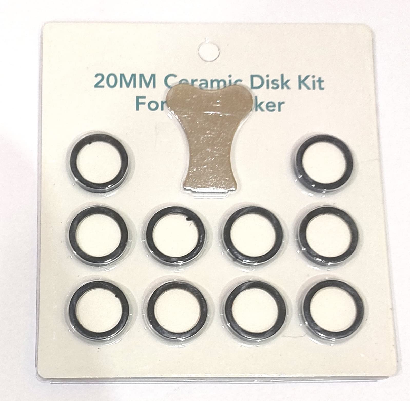 20MM Ceramics Ultrasonic Mist Maker Fogger Disc/Key for Humidifier Parts set of 10 pic