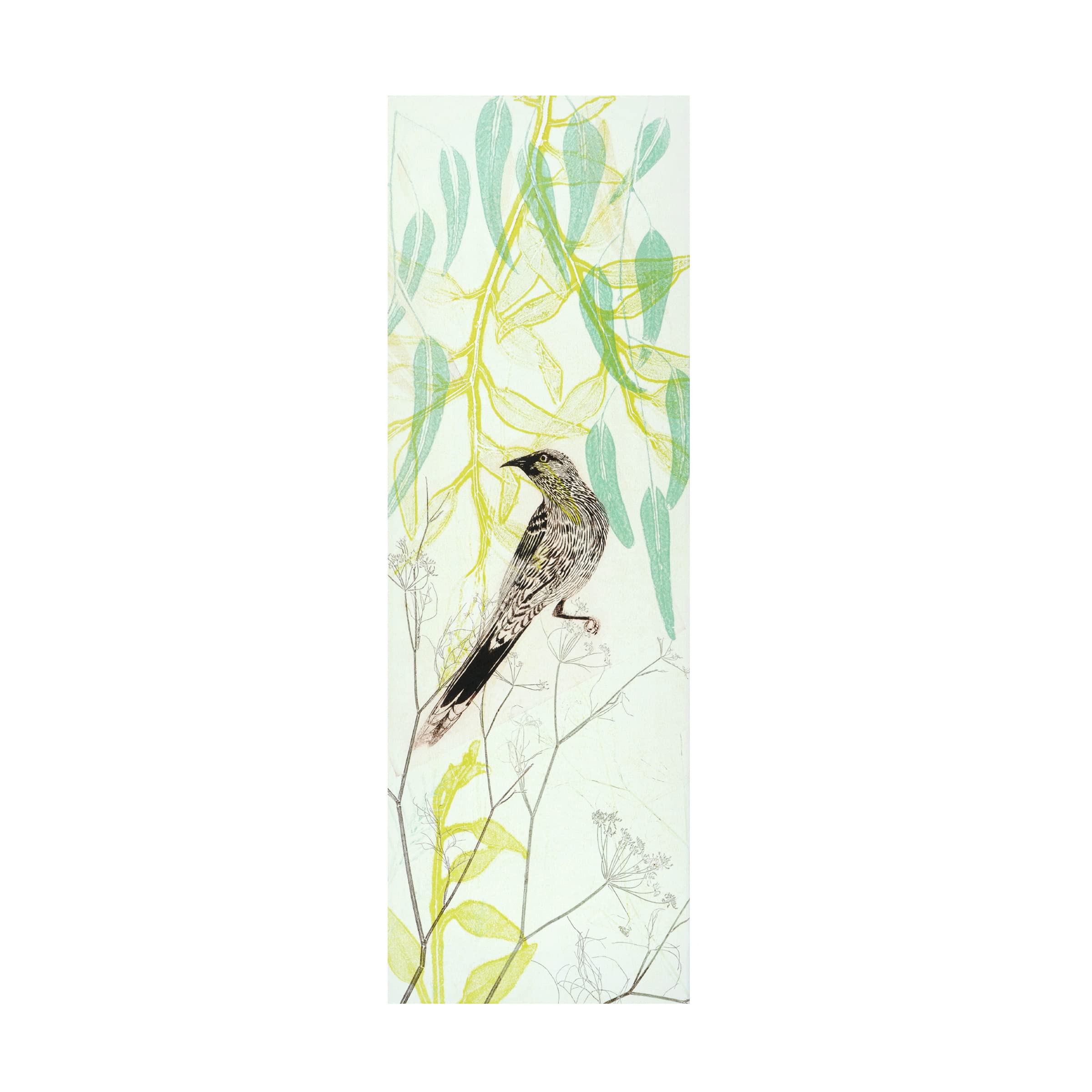 Trademark Fine Art 'Eager To Fly Wattlebird' Canvas Art by Trudy Rice