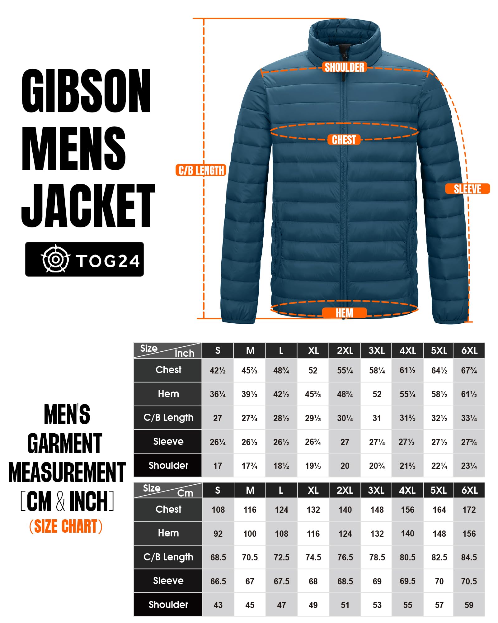 TOG24 - Veste isolée Gibson - Homme