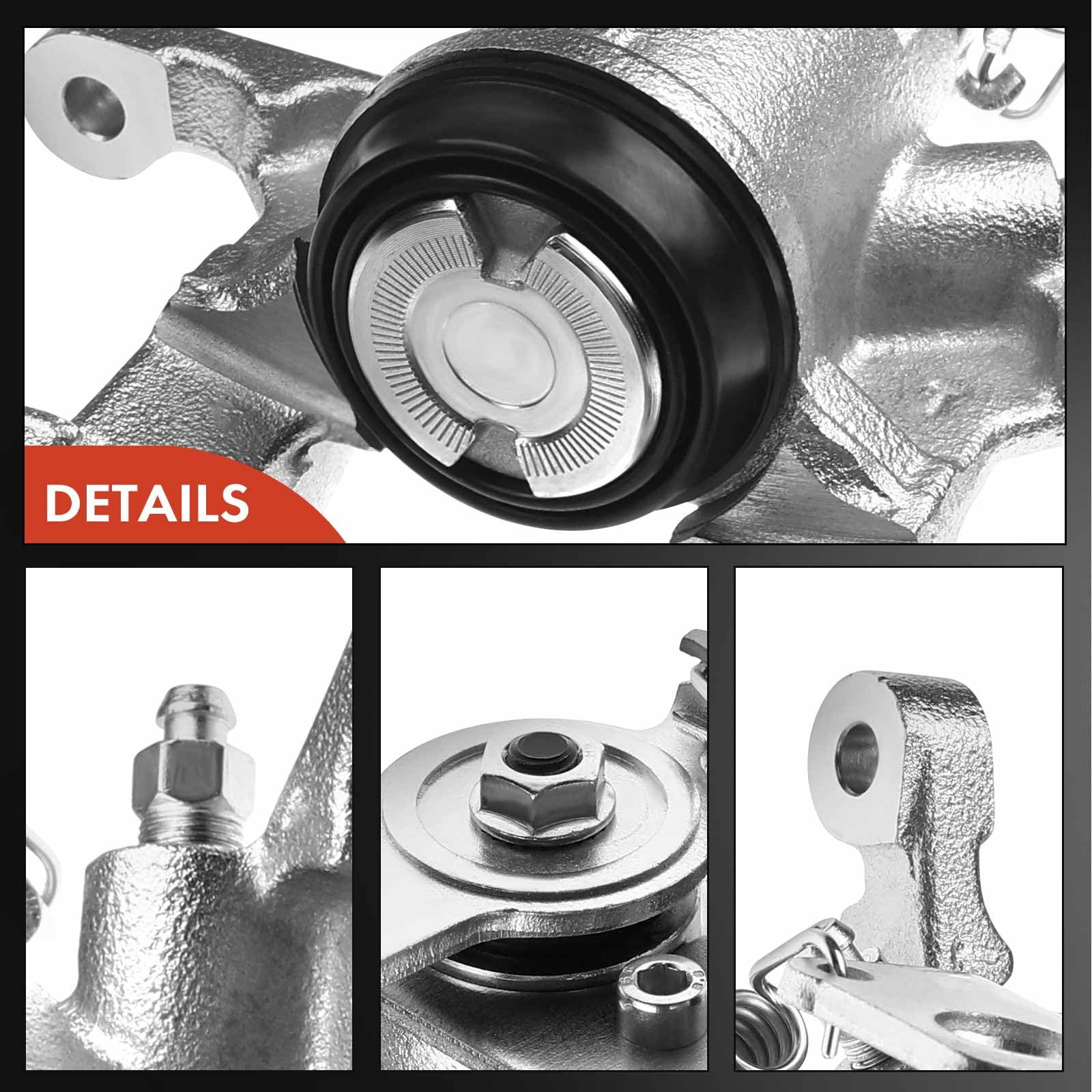 Frankberg Pinza Freno Posteriore Sinistra Compatibile con Cruze Berlina Trax Volt Ampera Astra J CaR.A.Van GTC Combi/Combi Cascada Zafira Tourer C Replace# 344544