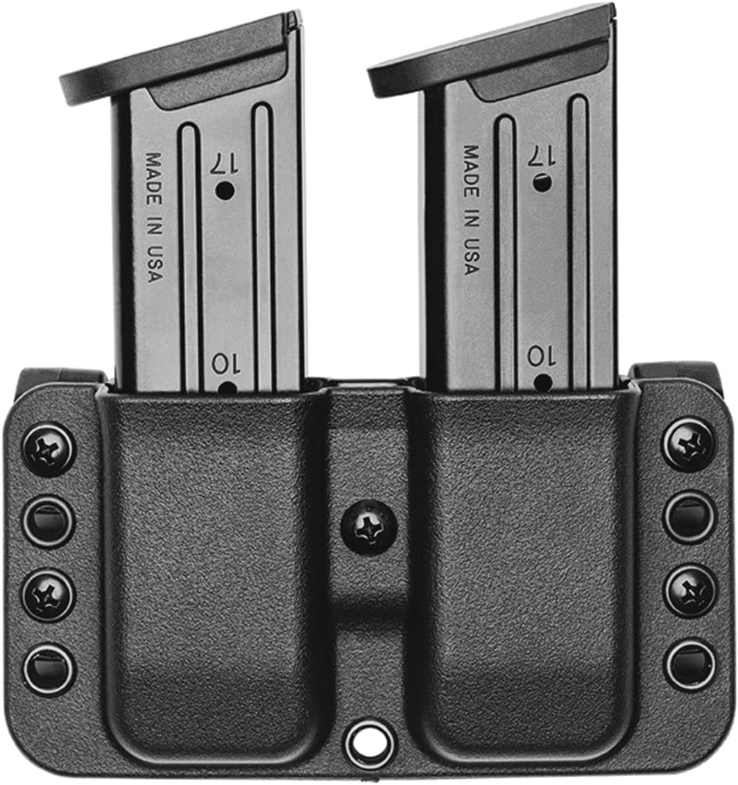 - OWB Double Mag Pouch for S&W M&P Shield 45 - USA Made - Total Eclipse Double Mag Pouch by Blade-Tech Holsters