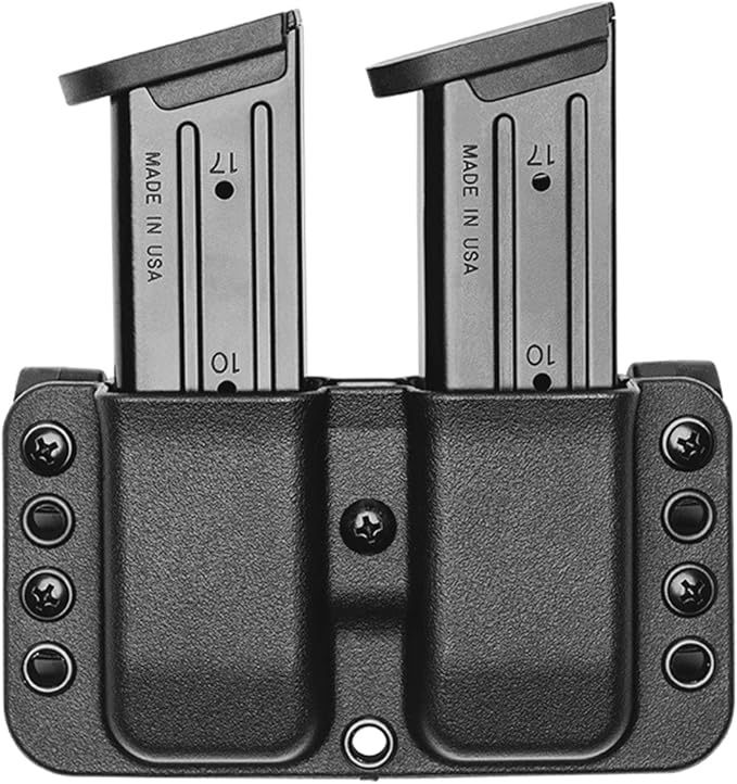 OWB Double Mag Pouch for Glock 43 (Does Not Fit Glock 43X