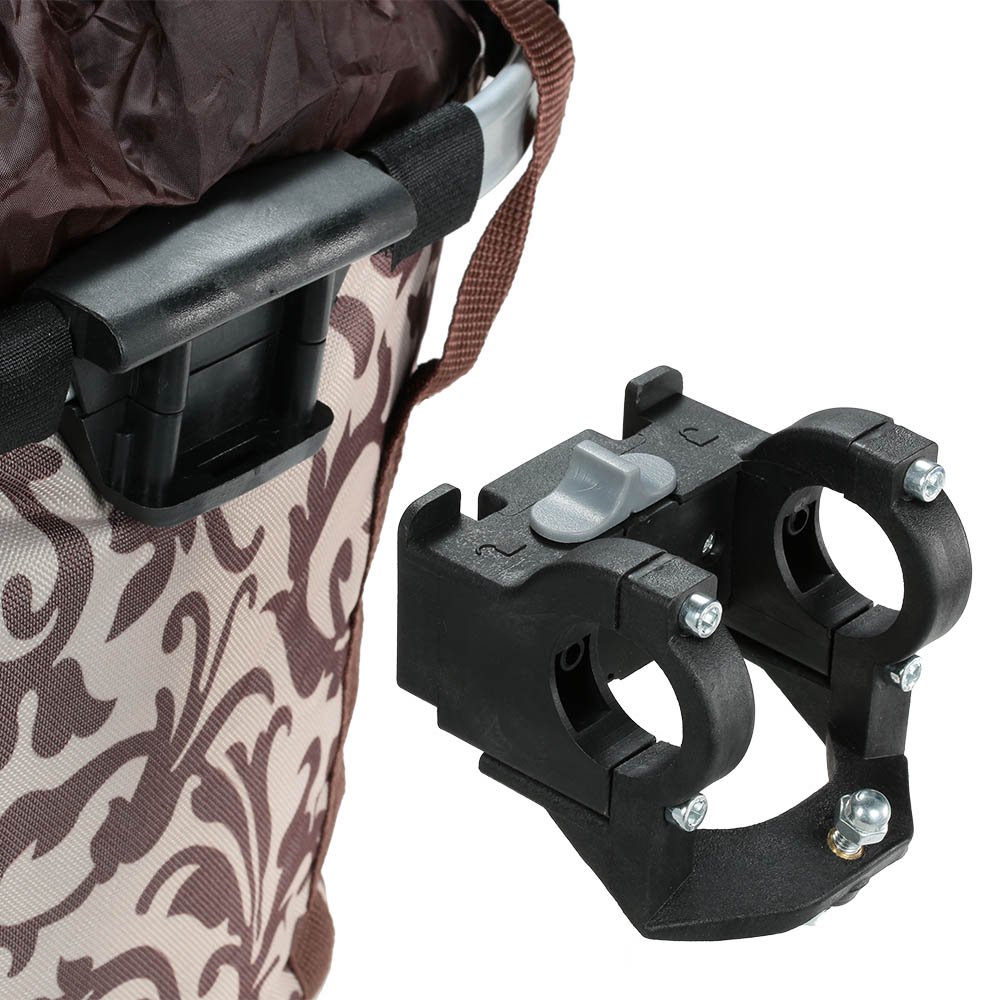 docooler Cestino Anteriore Bici Staccabile Animale Domestico Vettore Lega di Alluminio