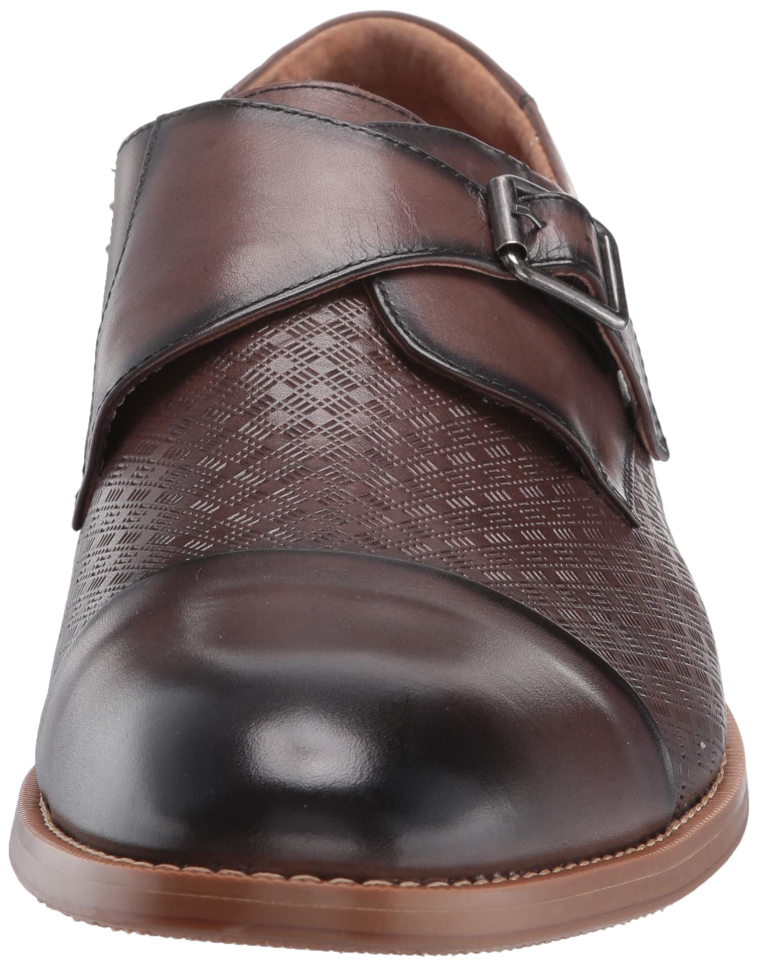 Stacy Adams Fenwick cap Toe Monk Strap Mnch con Fibbia