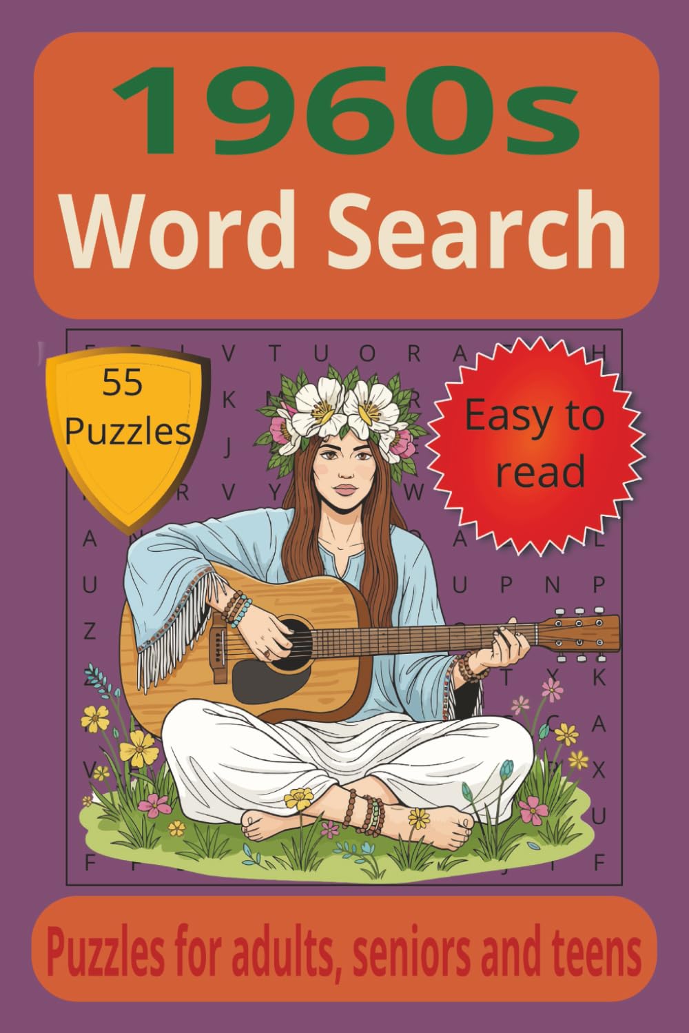 60S Word Search: A 1960s-Themed Word Search Puzzle Book for Adults, Seniors and Teens Featuring Classic Nostalgia, Retro Memories, and Relaxing Brain Games