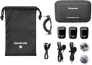 Saramonic Blink 500 ProX B1/B2 Dual channel 2.4GHz wireless microphone system - 2 x Transmitter/Mics + 2 Lav Mic
