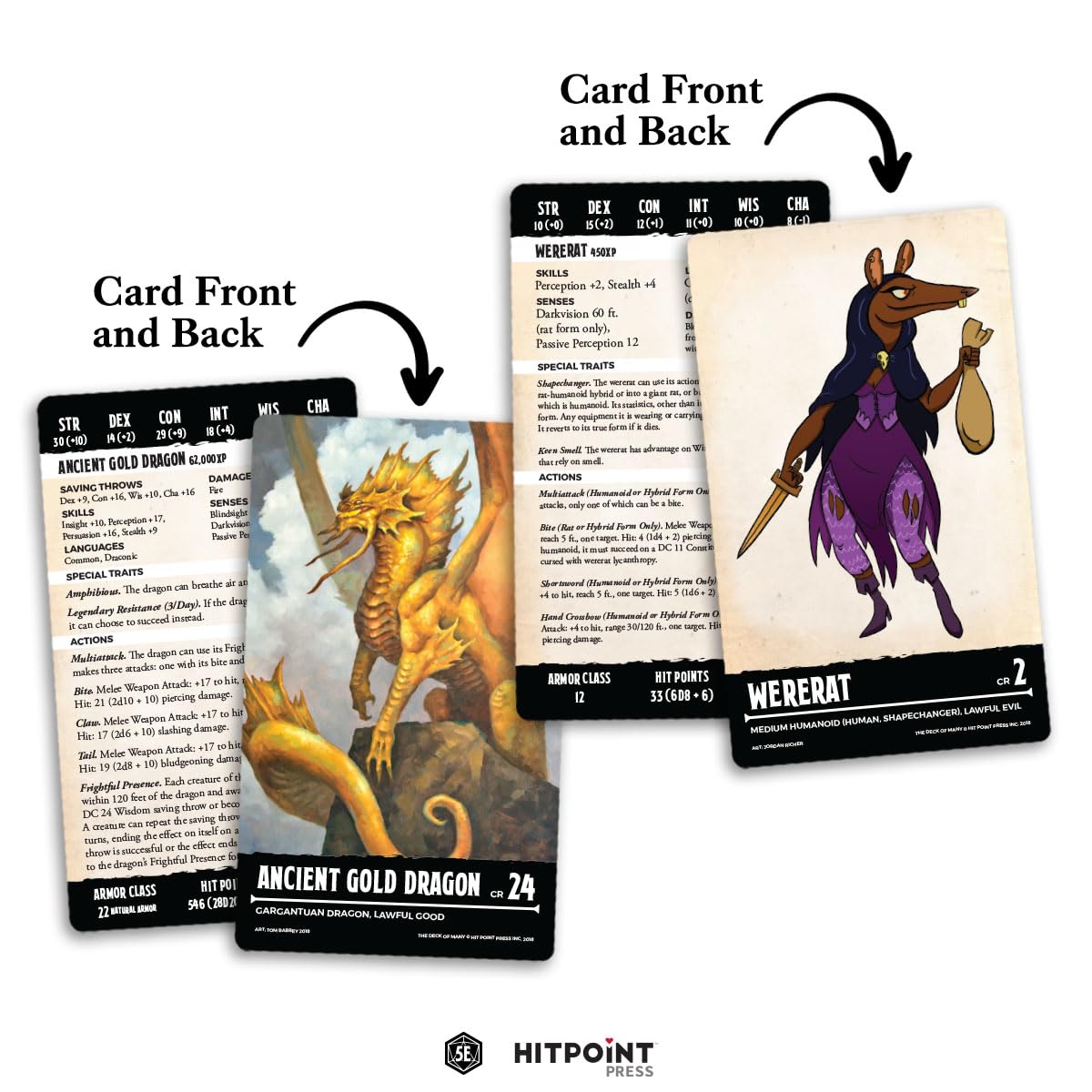 Hit Point Press The Deck of Many: Monsters 4