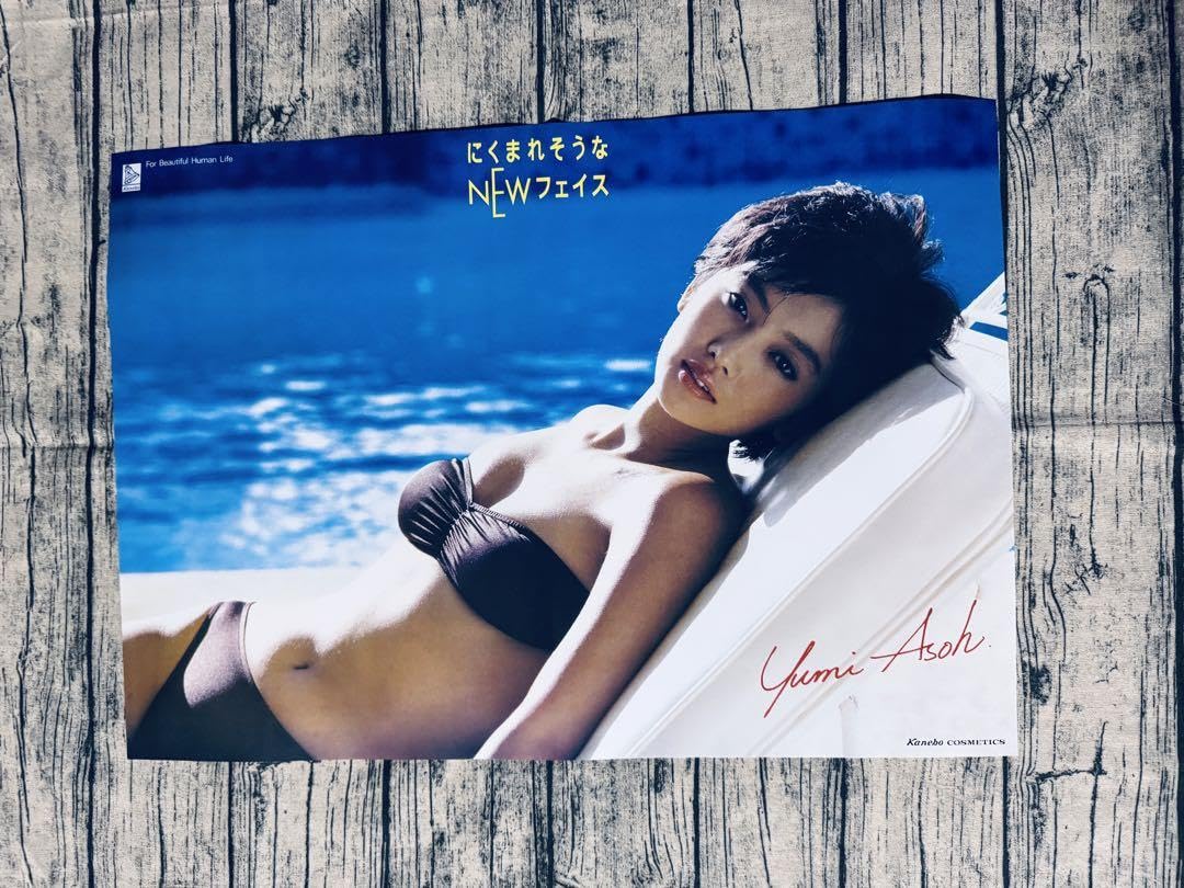 f「麻生祐未 水着 '85夏 総合 カネボウ SPセミナーテキスト 非売品
