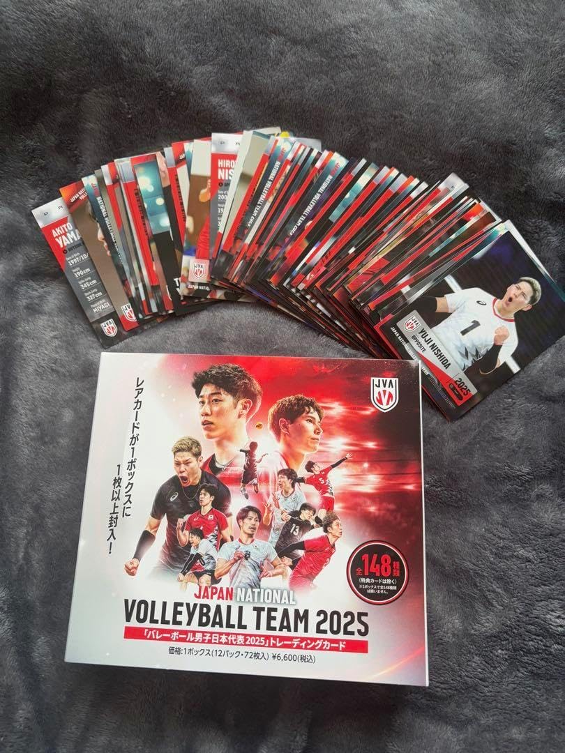 バレー男子代表トレカコンプ　2025 Volleyball Japan Men's National Team 2025 Trading Card