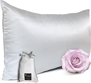 Luxury Artisan Mulberry Silk Pillowcase for Women, Pure Natural 27 Momme