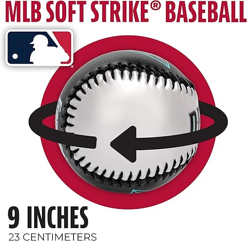 Vista 42 de Franklin Sports MLB Team Soft Baseballs - Team Logo - Fan Shop Toy Baseball for Kids - Decoration for Desks and Office