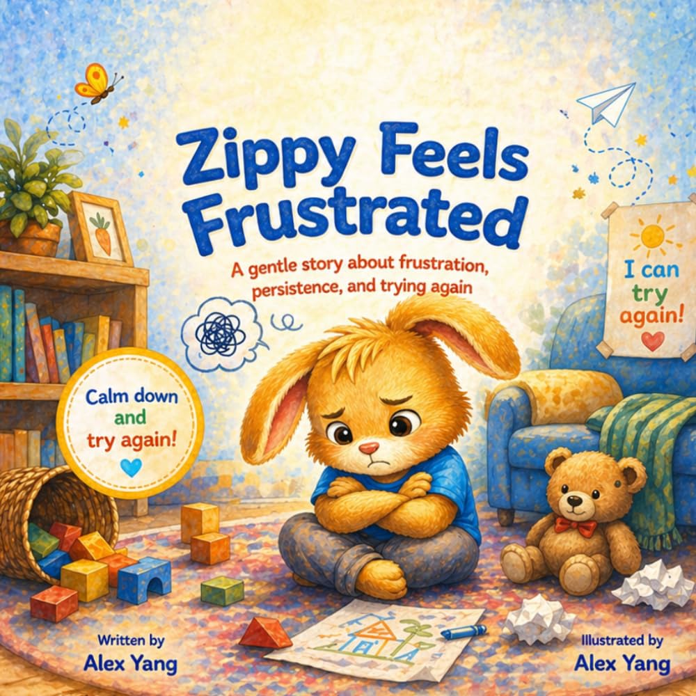 Zippy Feels Frustrated: A Gentle Story About Frustration, Persistence, and Trying Again (Zippy Series)