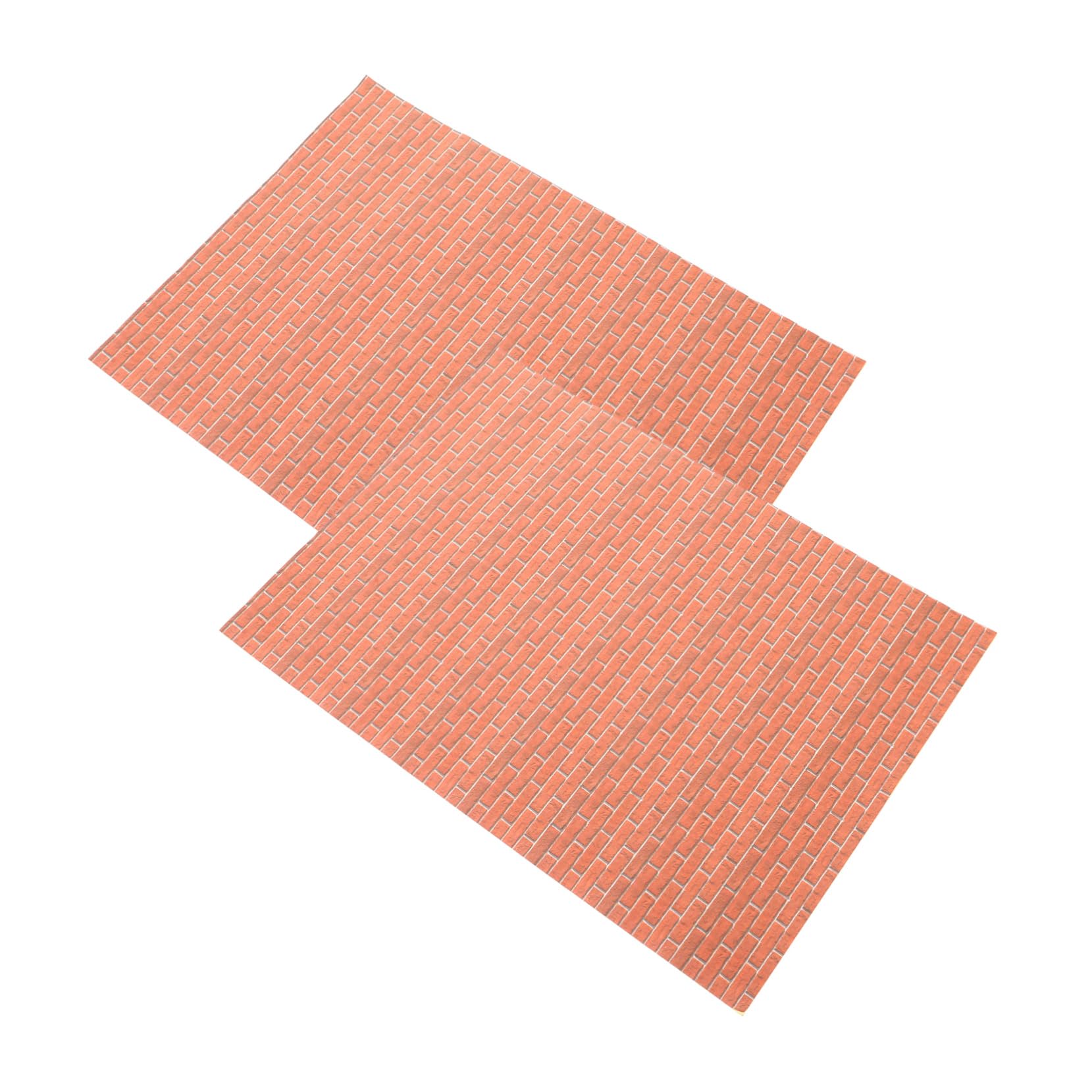Toyvian 3 Set Carta Da Parati Autoadesiva Per Casa Delle Bambole Carta Da Parati Per Casa Delle Bambole Carta Da Parati Autoadesiva Da 1 A 12 Pezzi Materiale Decorativo Per 2 fogli*3