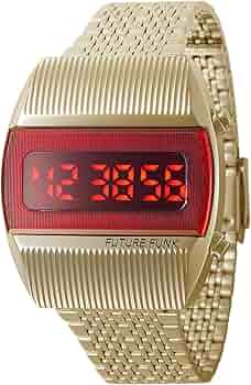 FUTURE FUNK デジタル腕時計 FF201 シルバー FUTURE FUNK（フーチャーファンク）の「FUTURE FUNK / FF201 LED