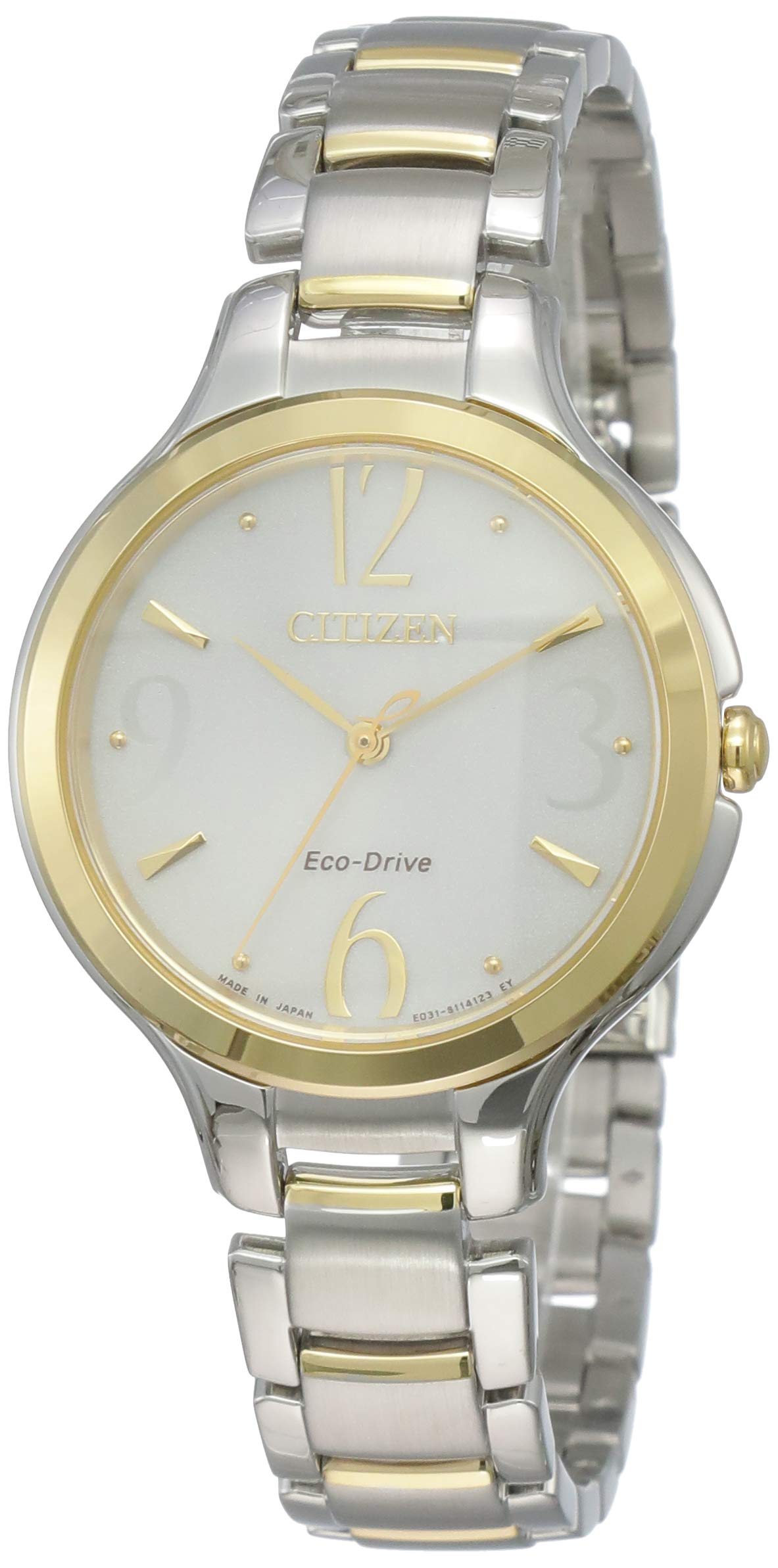 Citizen Stainless Steel Eco-Drive Women Analog Watch - Ep5994-59A, Multi-Color Dial, Silver Band (B0093U7RJA) Amazon Price History, Amazon Price Tracker