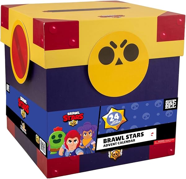 CINEREPLICAS - Calendrier de l'Avent Brawl Stars 2025 - Licence officielle - 1