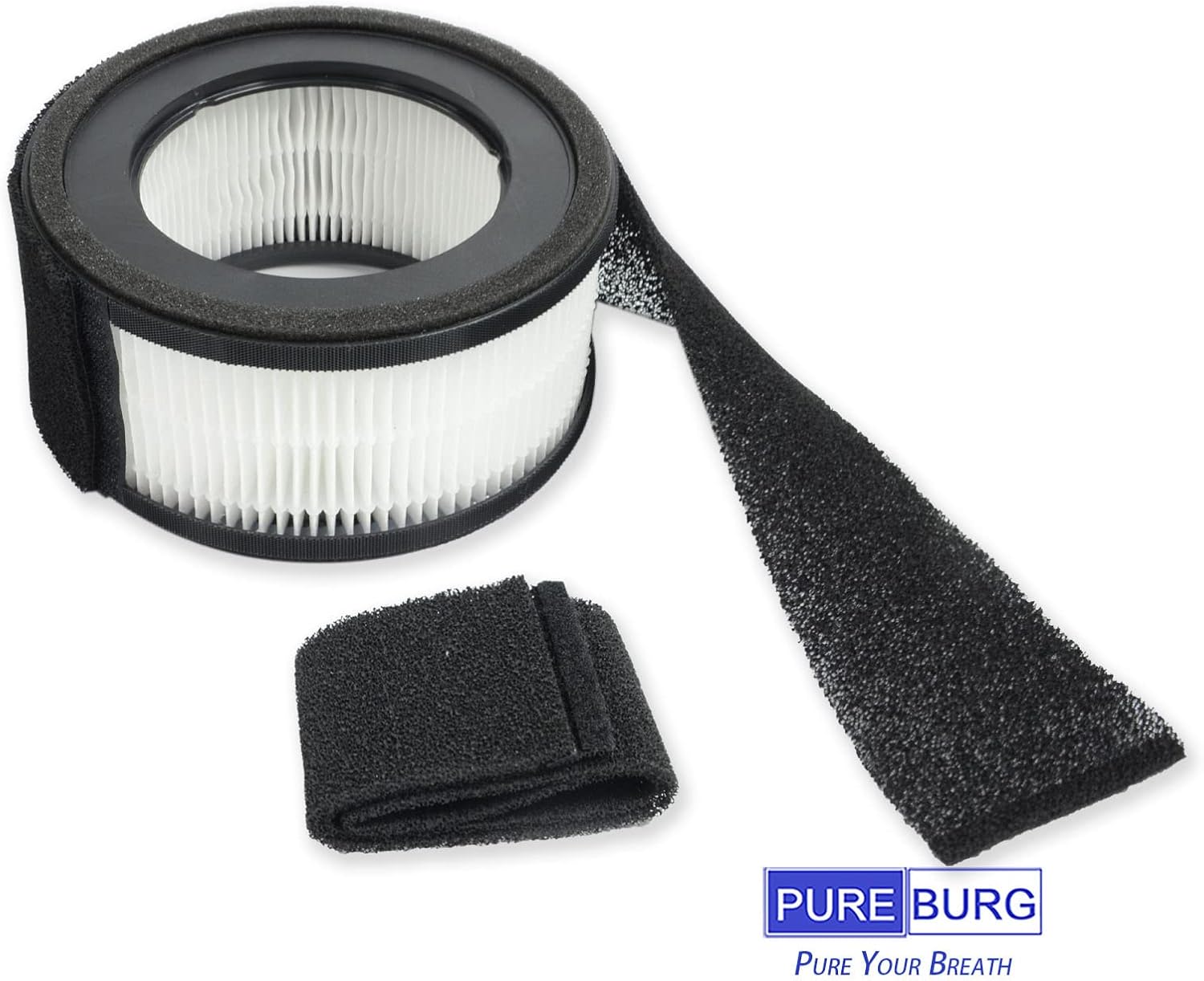 PUREBURG AFH-Z1000-01 Replacement Filter Compatible with TruSens Z-1000 Air Purifier (Small Room),2-Pack H13 HEPA Activated carbon Air Clean VOCs Dust - Image 4