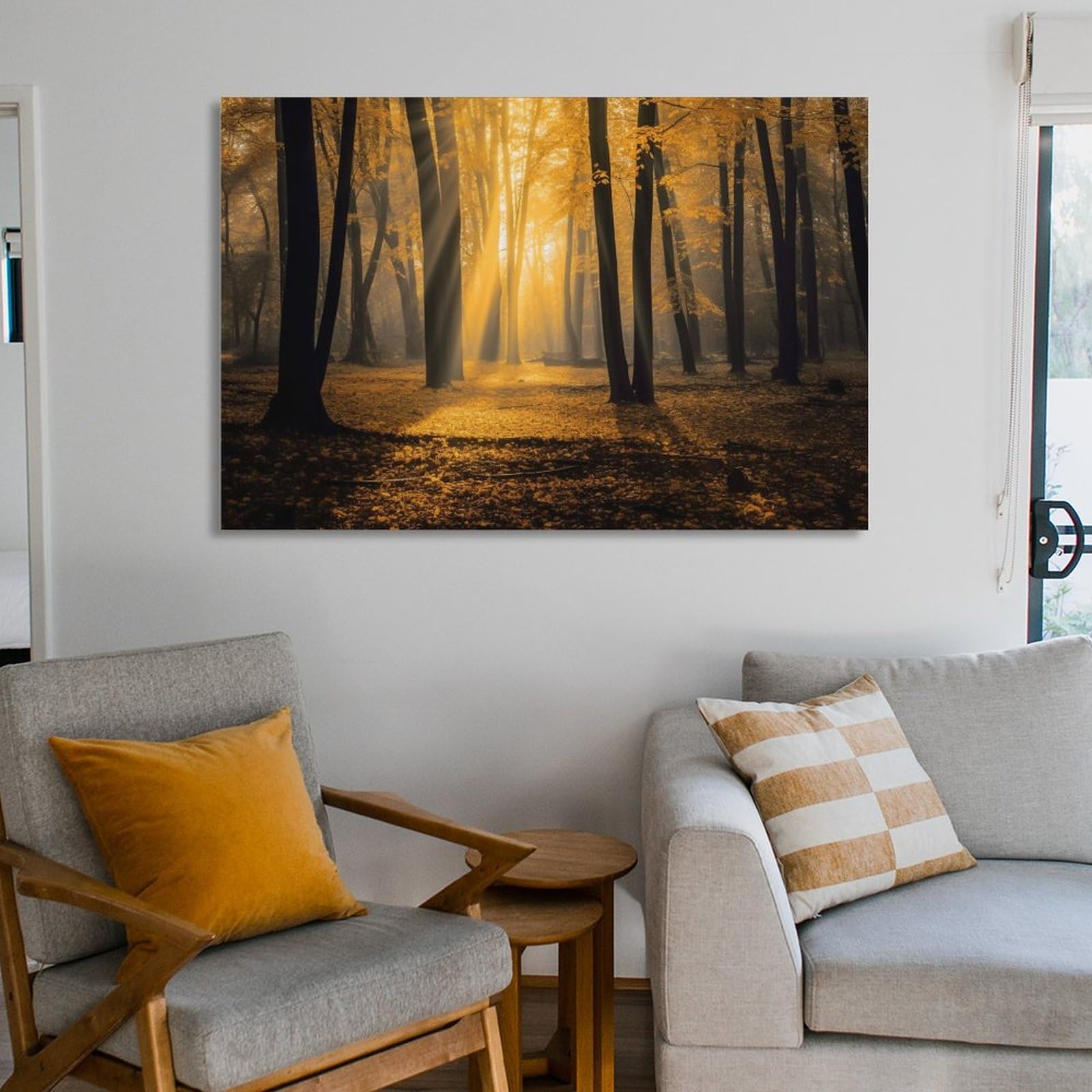 Poster Su Tela 'Leggende Dell'Autunno' - Decorazione Per Parete, 30 X 45 Cm, Stampa Alta Qualità