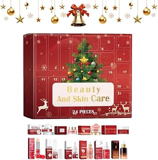 Advent Calendar Advent - Skin Care Face Cream Kit, Holiday Beauty Set for Daily Bath and Body Routine, Gift for Women Men Birthday Christmas Mother's Day Spoiled Body | dagligt bad och kroppsrutin, present till kvinnor män födelsedag jul mors dag bortskämd kropp