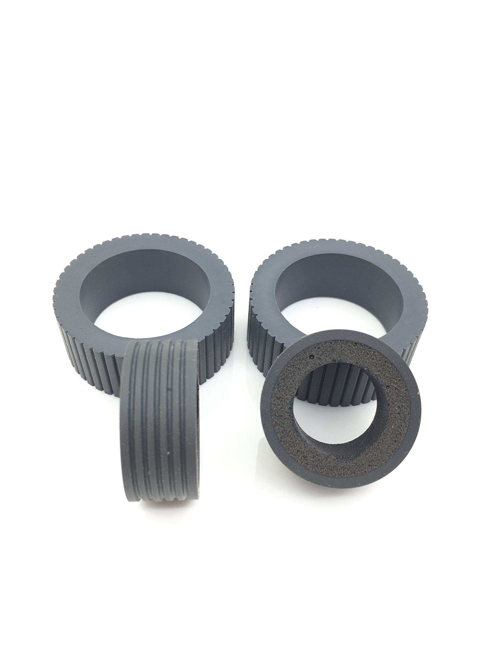 OKLILI PA03540-Y075 PA03540-G078 Scanner Feed Roller Exit Set De Pneus Compatibles Avec Fujitsu Fi