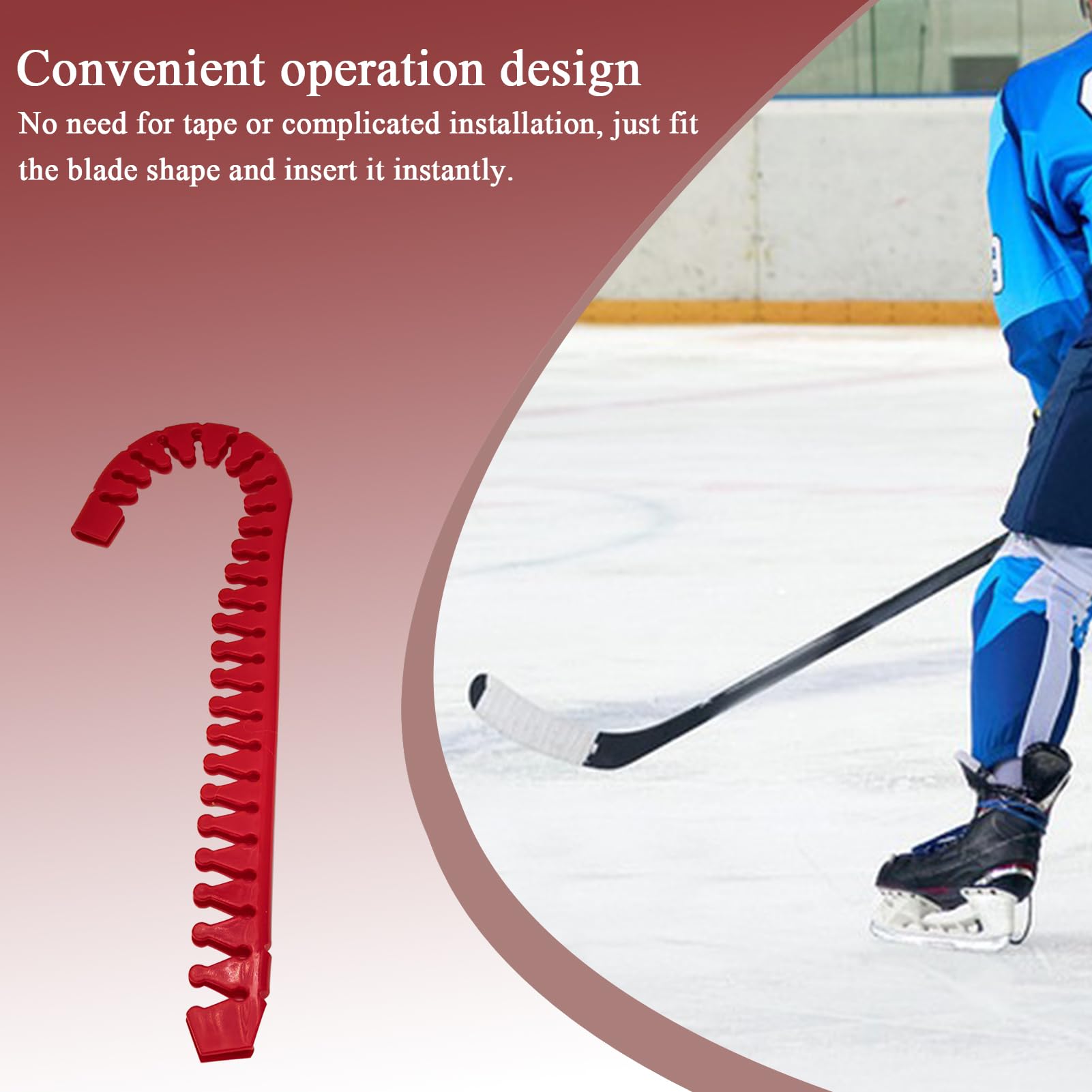 Attrezzatura avvolgente per hockey, attrezzatura per bastone da hockey avvolgente, aiuto per la pratica sportiva, attrezzatura versatile per appassionati principianti adulti