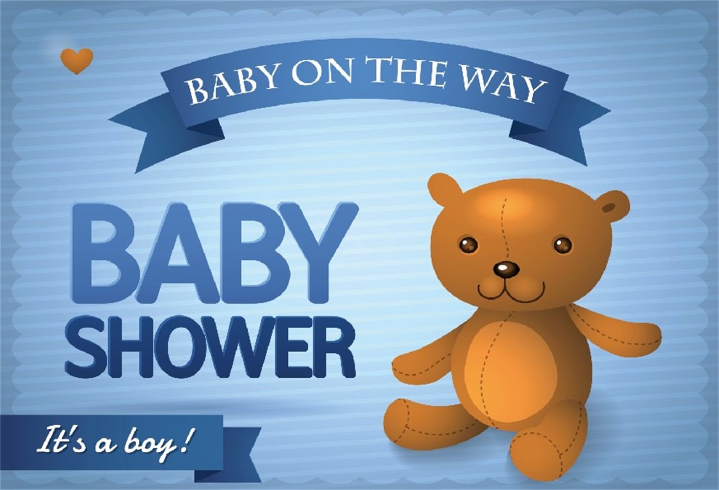 Buy Laeacco Baby Shower Backdrops 7x5ft Vinyl Photography Background