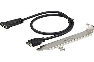 50cm Type E Male USB 3.1 Front Panel Header to USB-C Female...