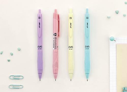 Miniatura 5 de JVPEN - Bolígrafos de oficina, escritura suave consistente, 3 en 1, multicolor, estudio, lugar de trabajo, retráctiles, bolígrafos de palo,