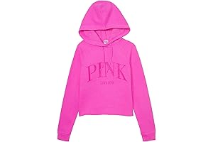 PINK Fleece Cropped Everyday Hoodie