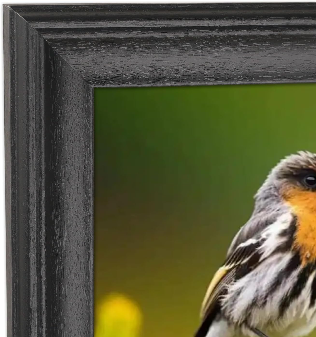 8x32 Picture Frame Solid Wood Black 8x32 Posters Frame 8x32 Inch Panoramic Frame 8x32 Inch Photo Frame, including Hanging Hardware (Y23B832)