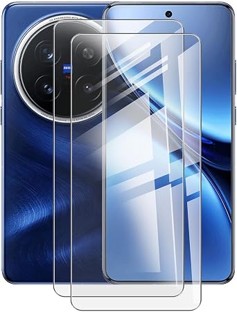 [1-Pack] for Vivo X200 Pro Screen Protector, HGJTFANY 9H Hardness Tempered Glass Screen Film, Anti-Scratch, Bubble Free, Protective Film for Vivo X200 Pro 6.78 Inch