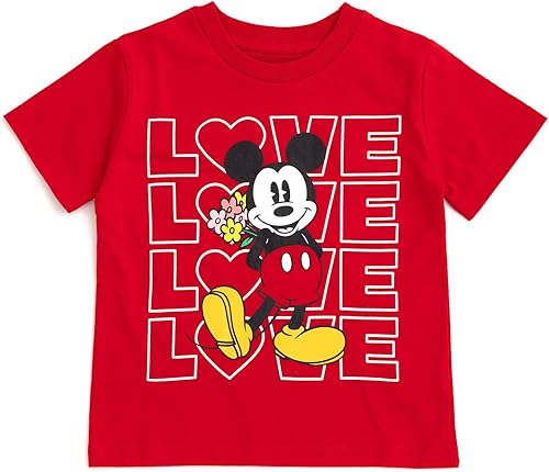 Disney Mickey Mouse - Camiseta de San Patricio para el 4 de julio, Halloween, Navidad, para niños pequeños y grandes (2T - 10-12)