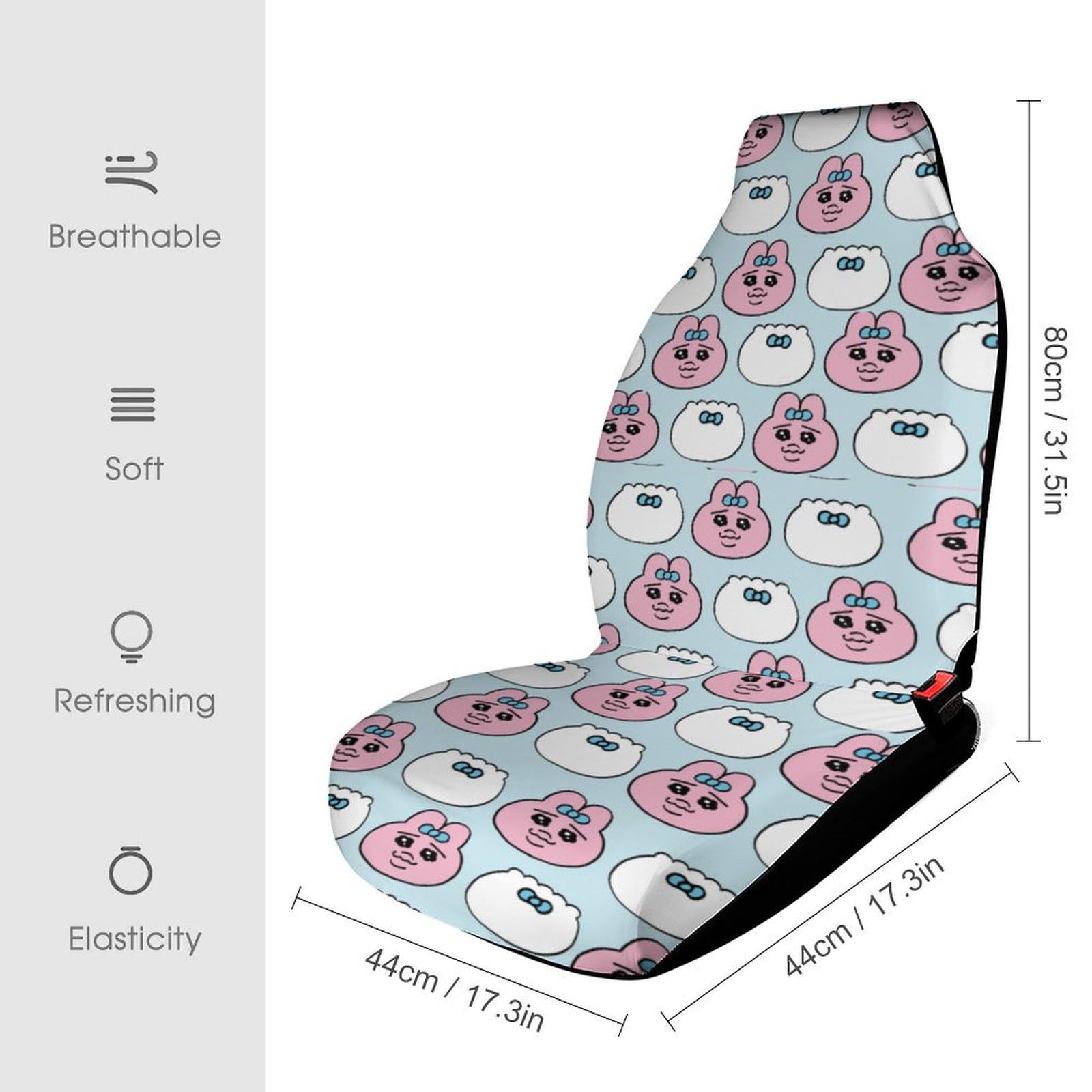 Amazon | おぱんちゅうさぎ (13) 車用シートカバー カーシートカバー