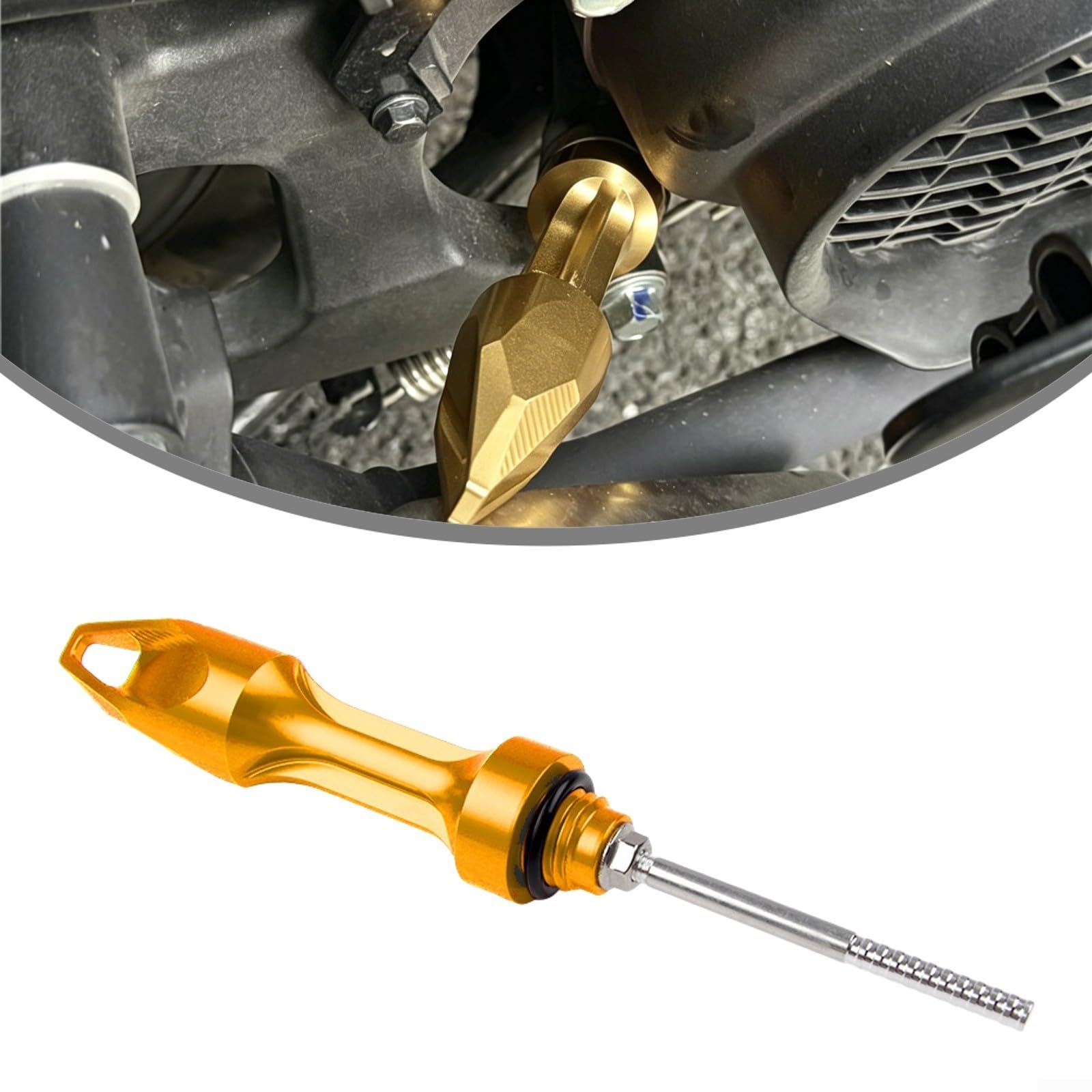 Varilla de aceite moto antideslizante soluciona pérdidas de nivel ADV160