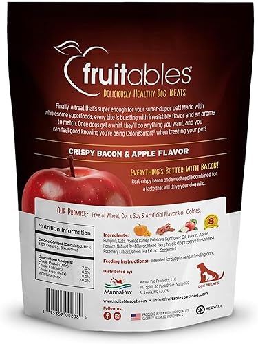 Miniatura 10 de Fruitables - Premios horneados para perros  premios de calabaza para perros  Saludables y bajos en Calorías  Libres de trigo, maíz y soja