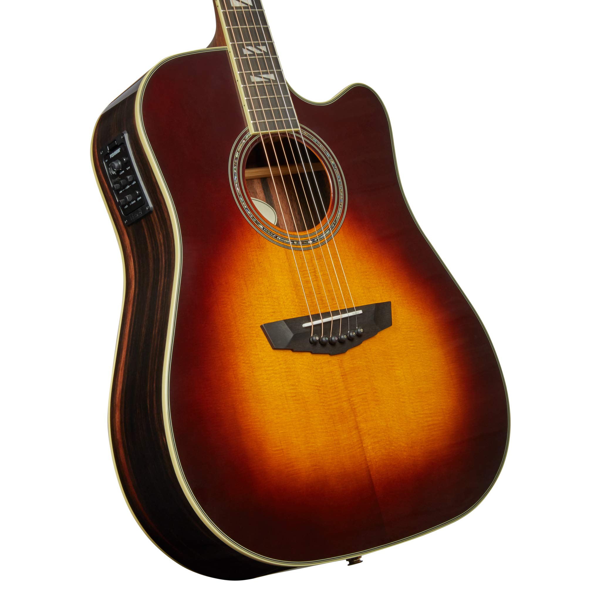 Amazon | D'Angelico Excel Bowery, Vintage Sunburst | エレアコ