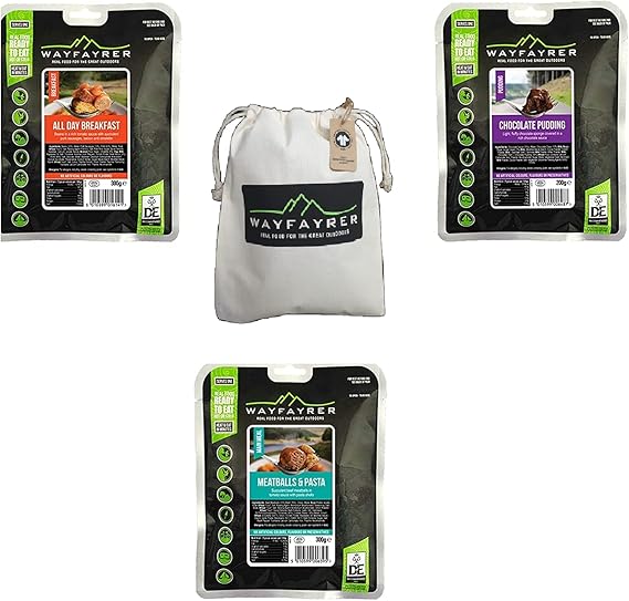 Wayfayrer DofE Ration Expedition Pack Bronze with Cotton Carry Bag